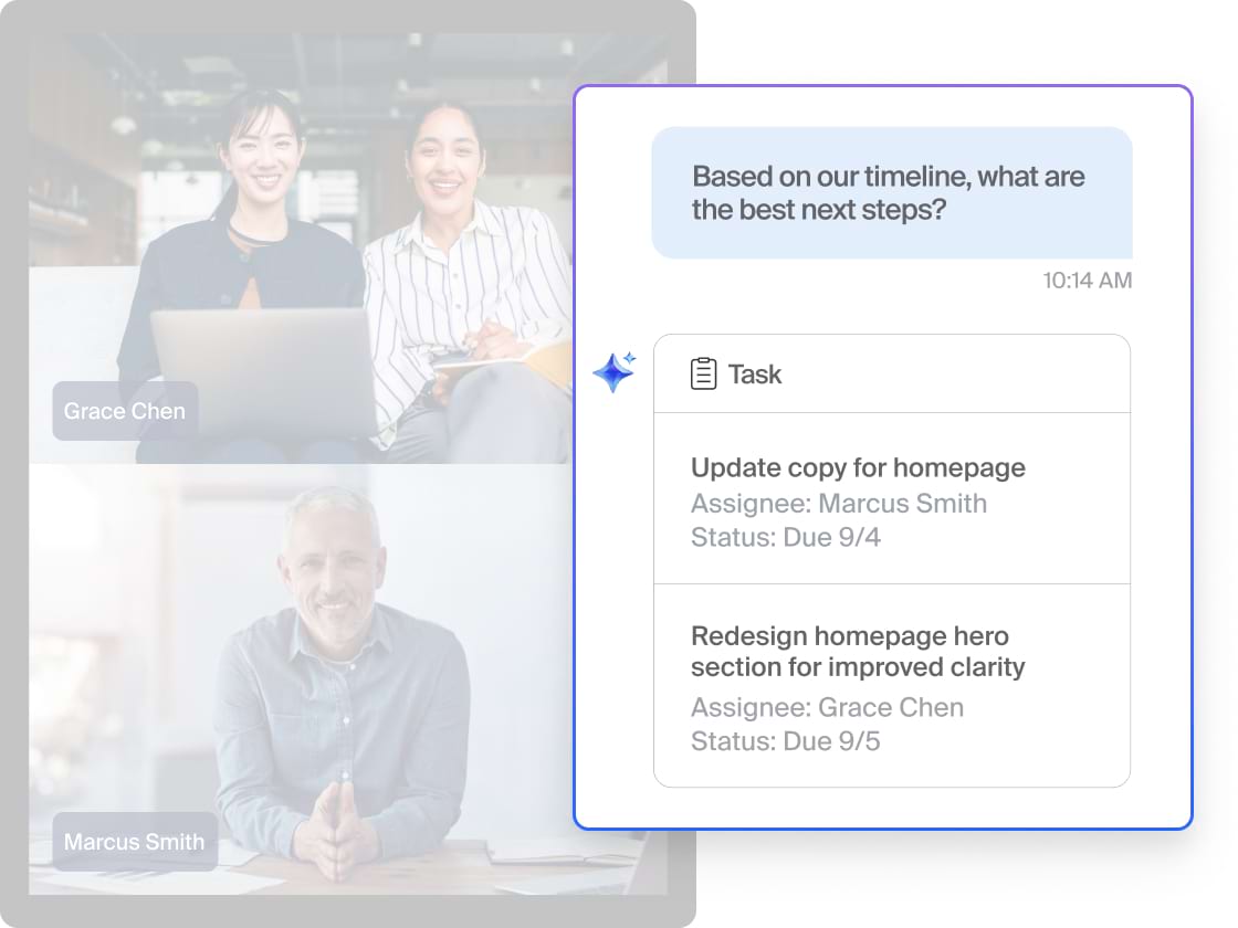 Create, curate, and complete tasks