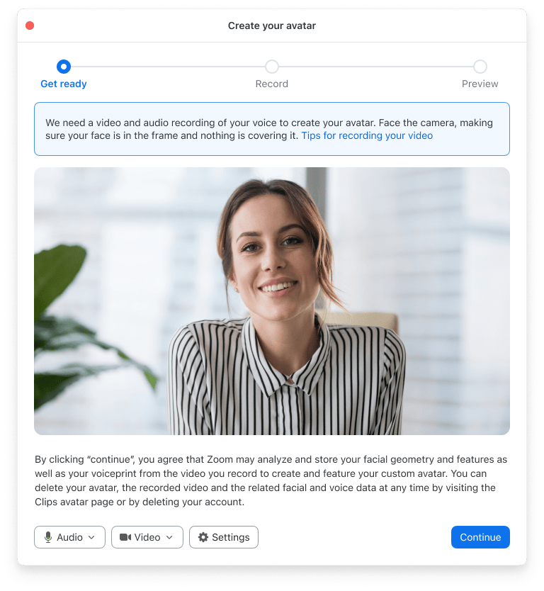 Create your first video