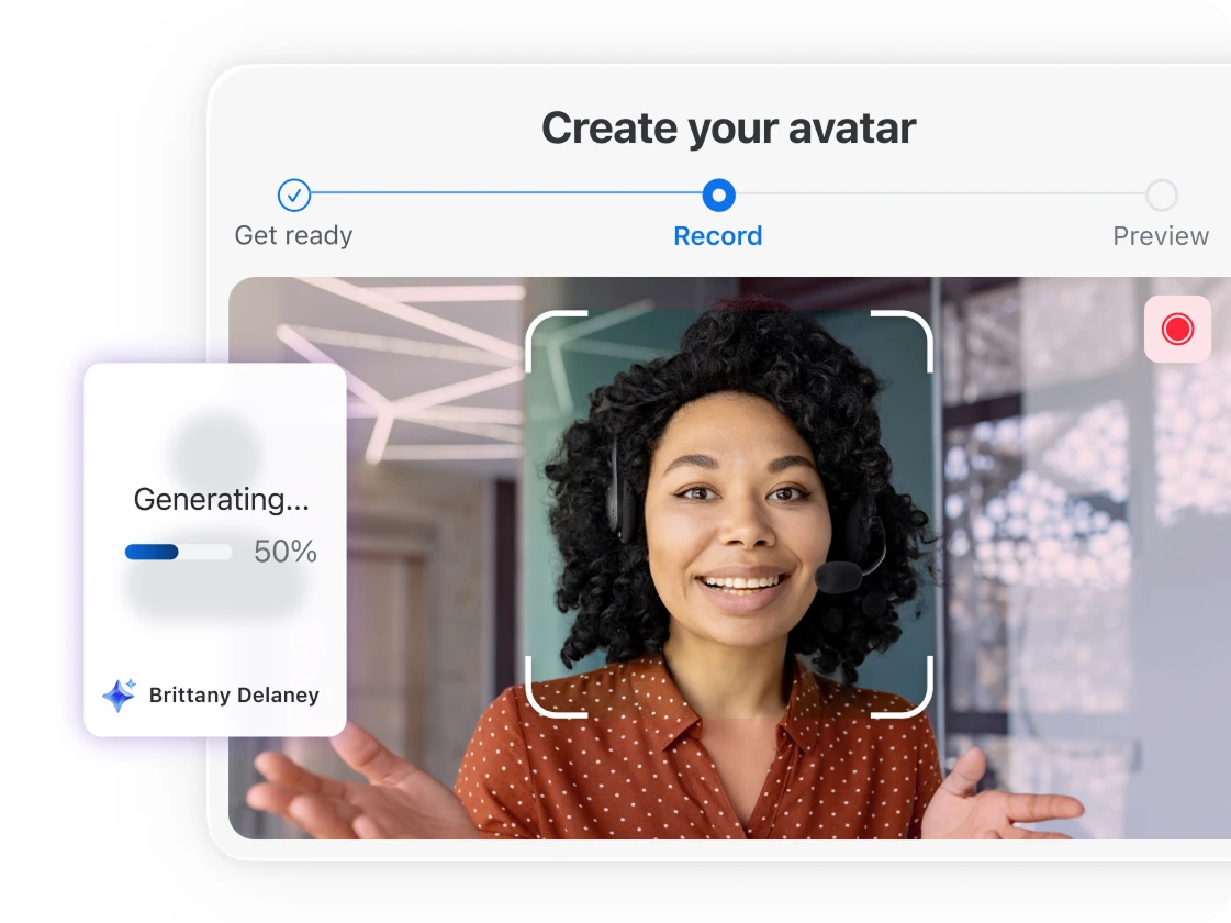 Let an avatar do the talking