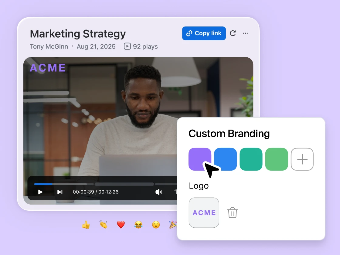 Personnalisez, modifiez le contenu et mettez votre marque en avant