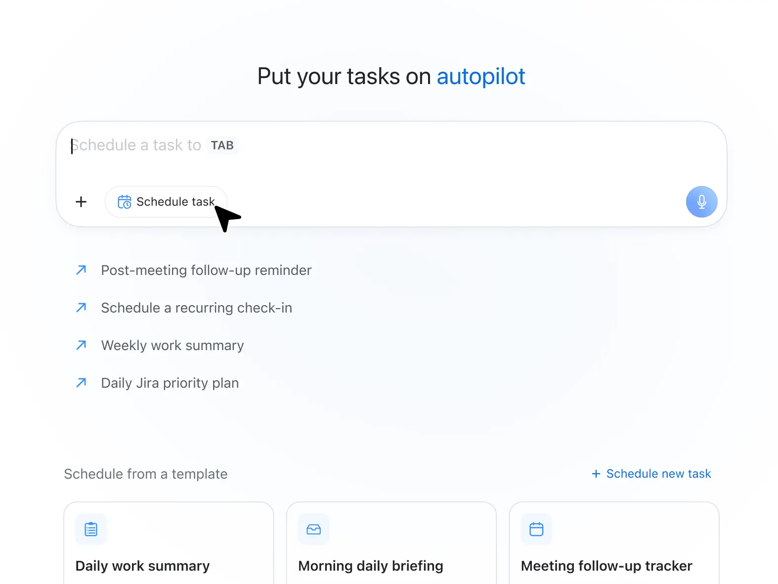 Delegate tasks
