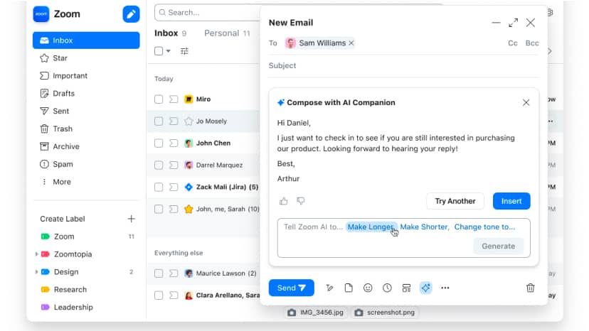 Stel een e-mailreactie op