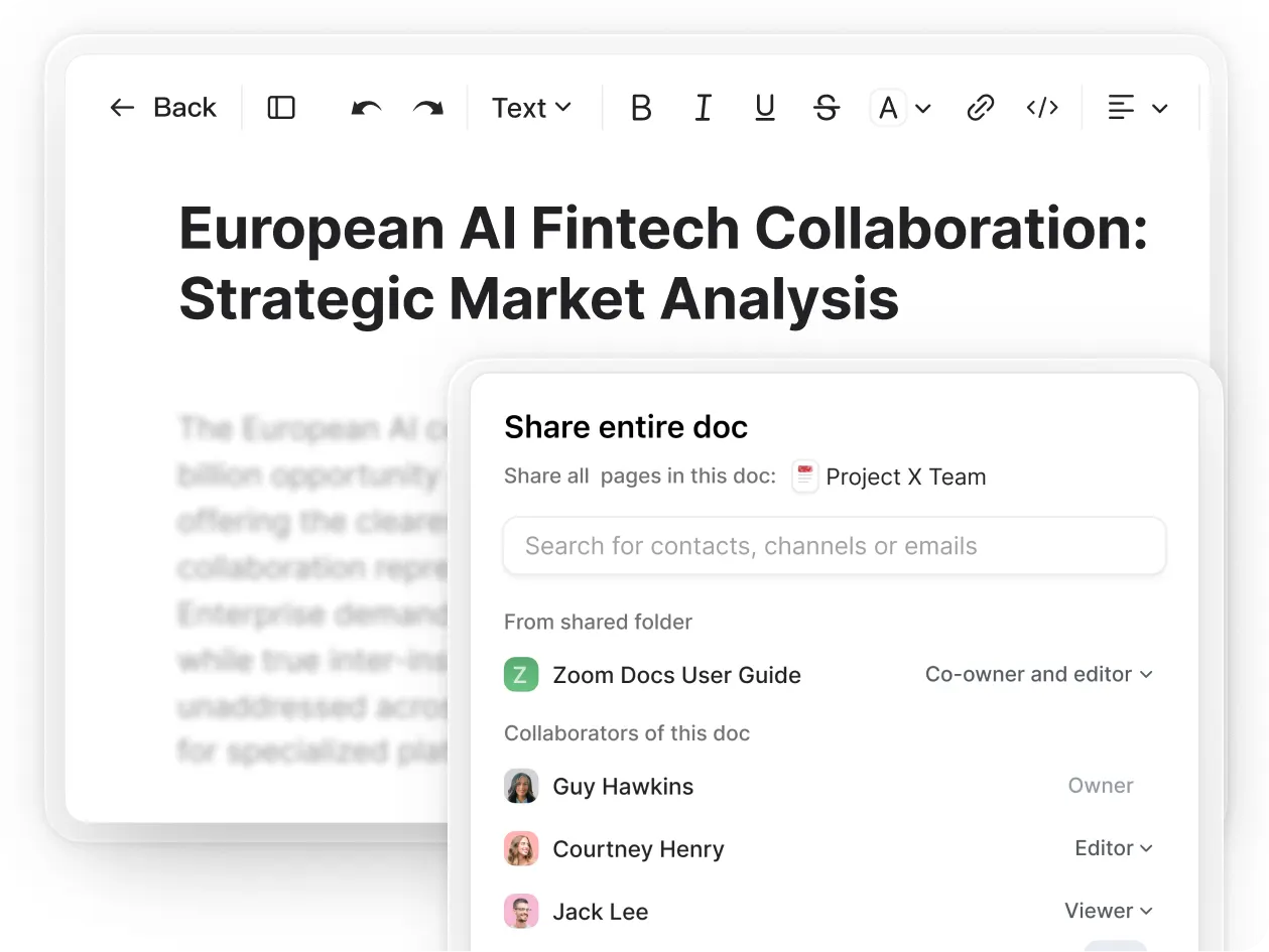 Edit, format, collaborate, and share in one place