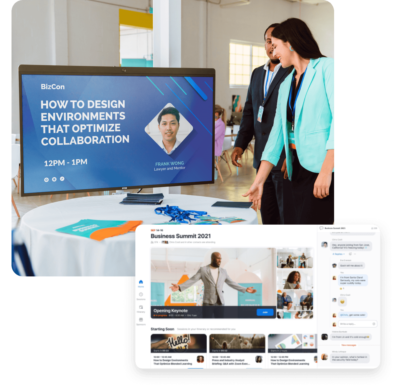 Bessere Firmenevents auf einer Plattform Ihres Vertrauens