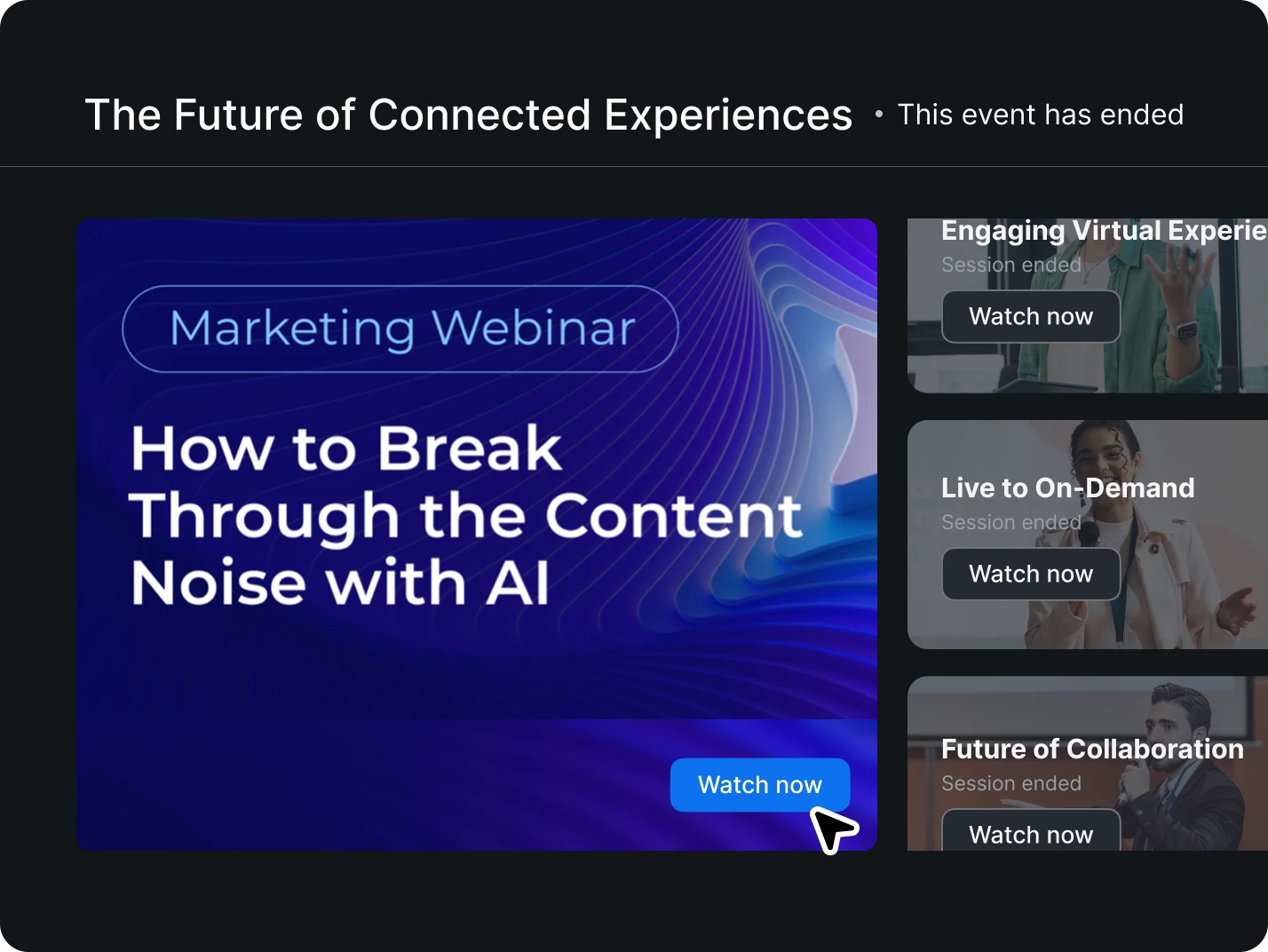 Create always-on engagement channels