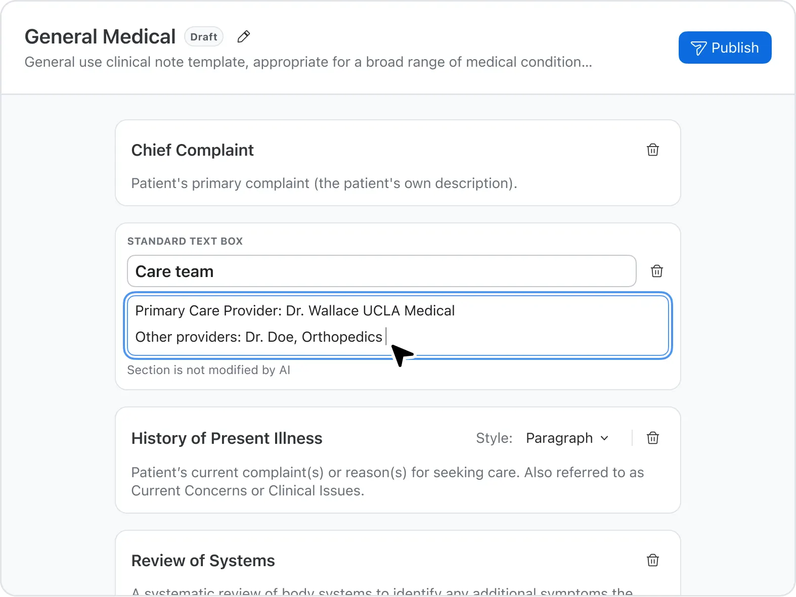 Support across 120+ specialties