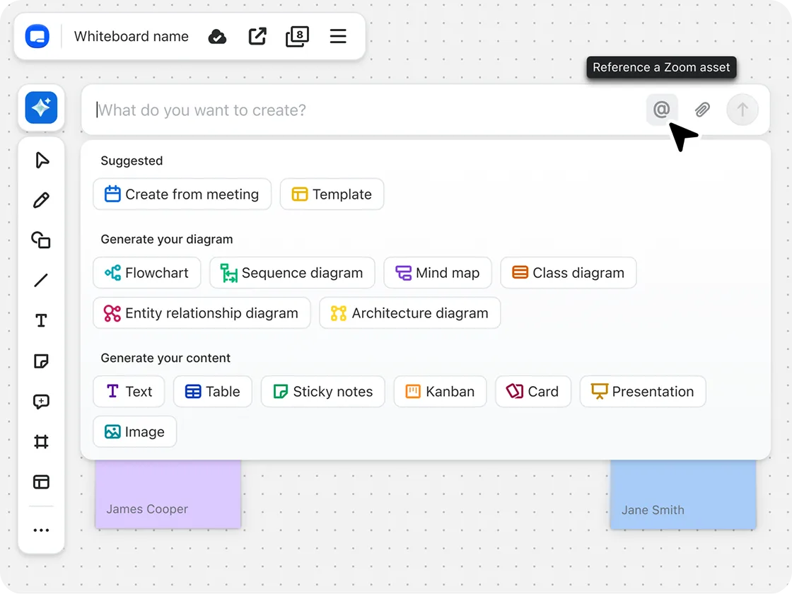 Generate content with AI