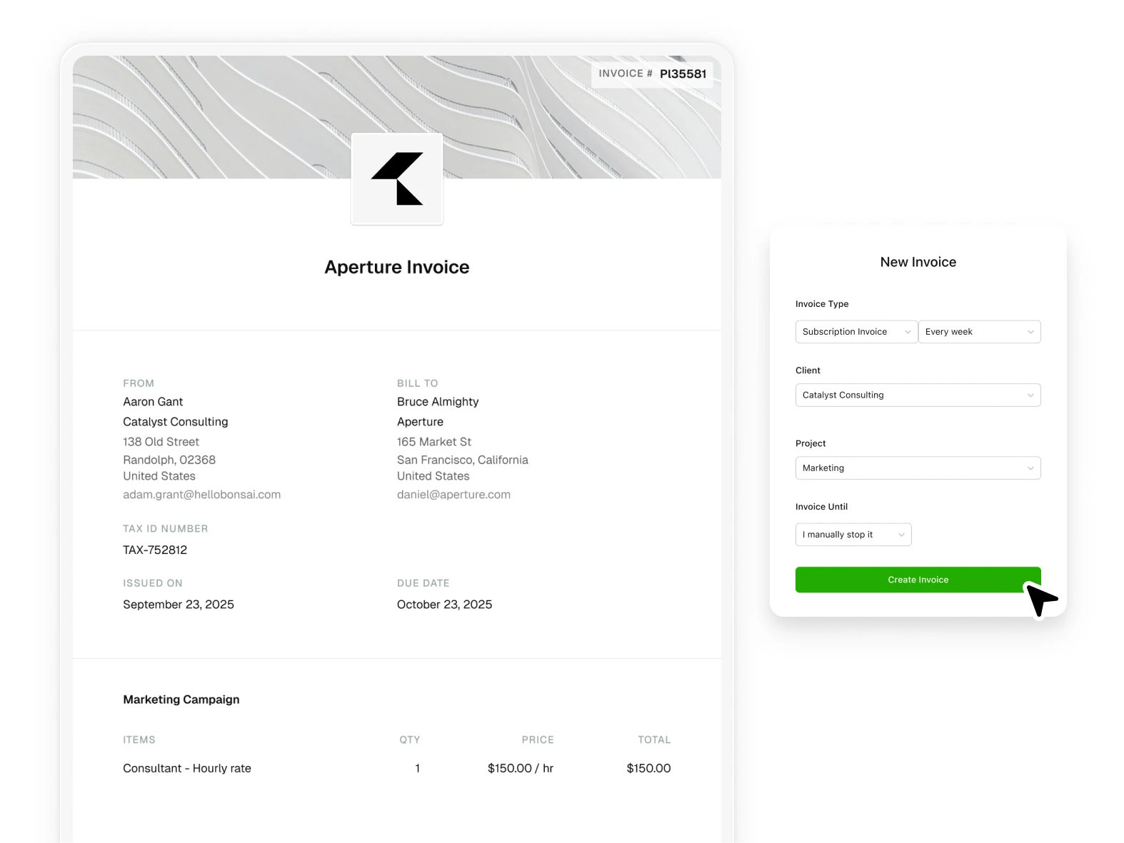 Get paid faster with Bonsai