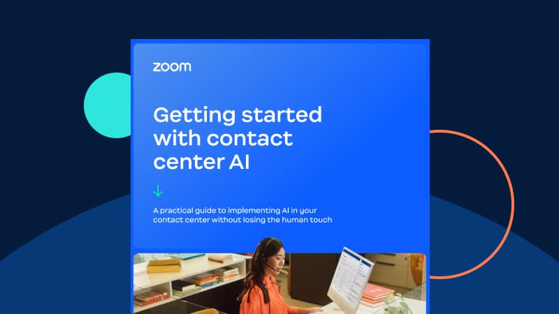 Getting started with contact center AI