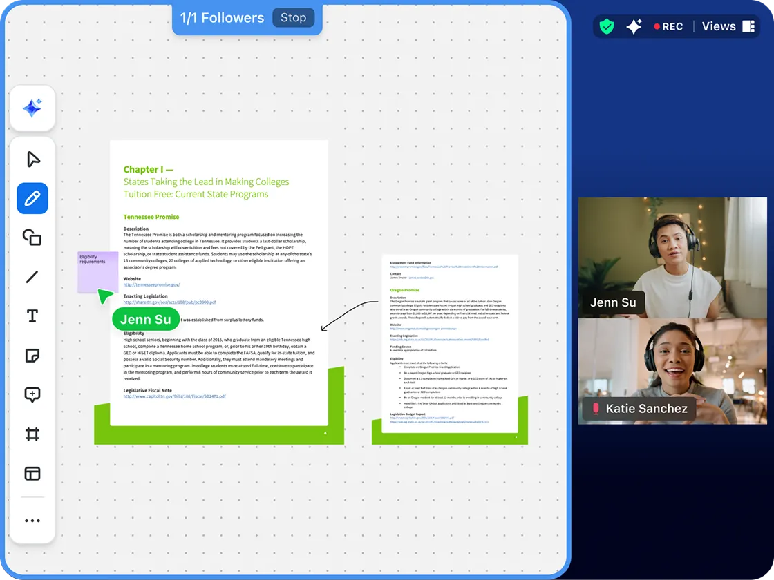 Host whiteboard sessions that don't feel like work