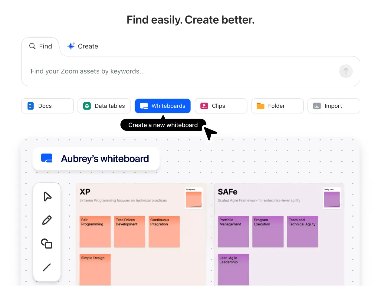 Create content directly from Hub