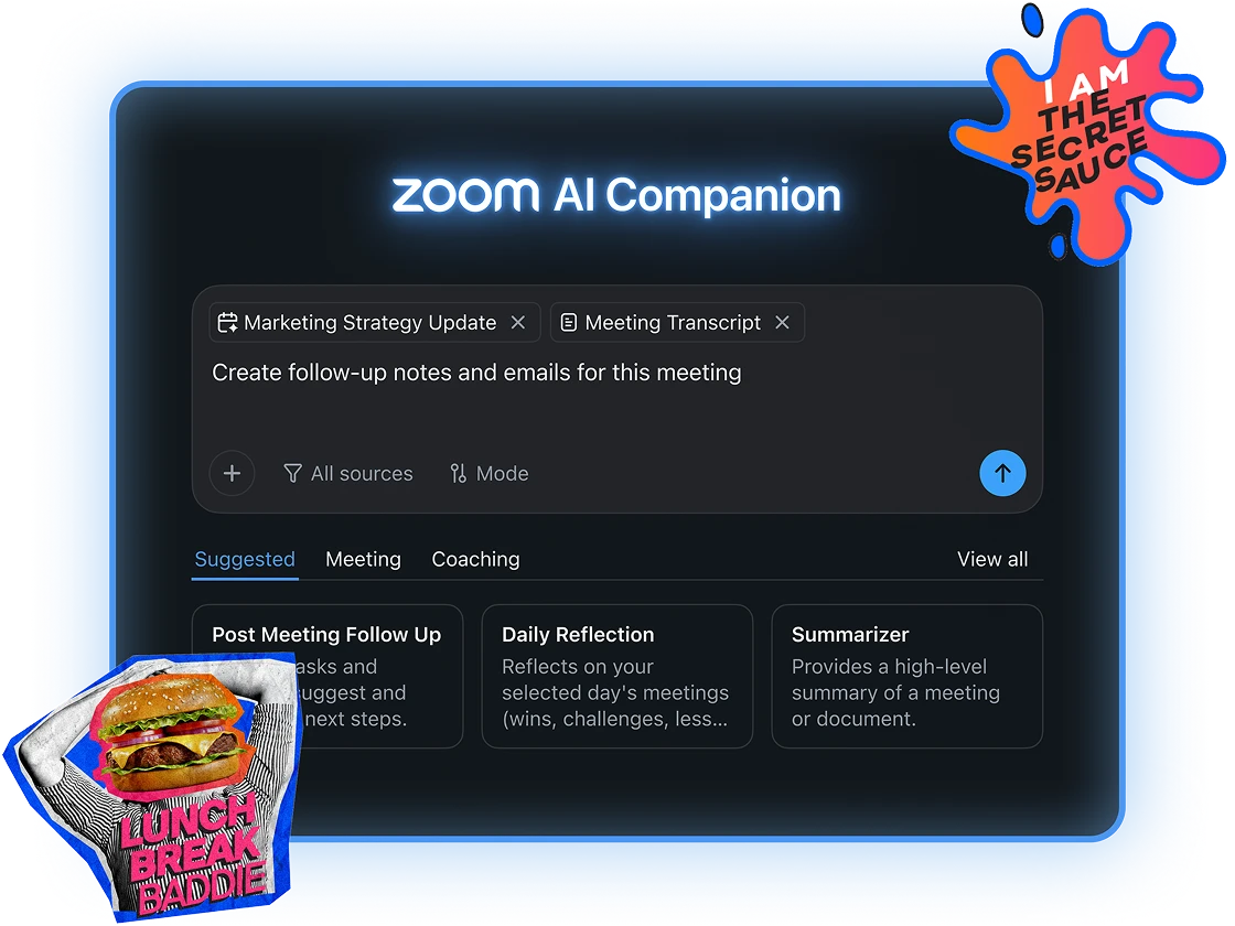 Efficiency, made to order. Served fresh by AI Companion.