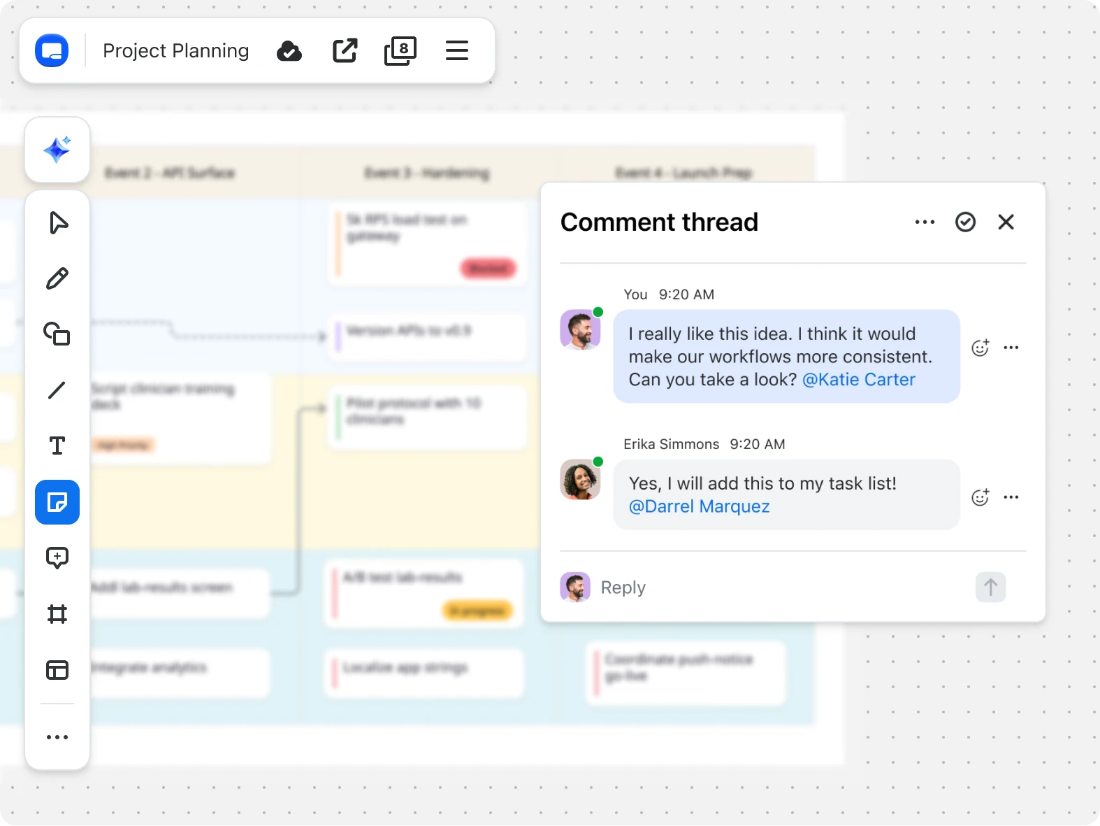 Keep momentum and collaboration going 24/7