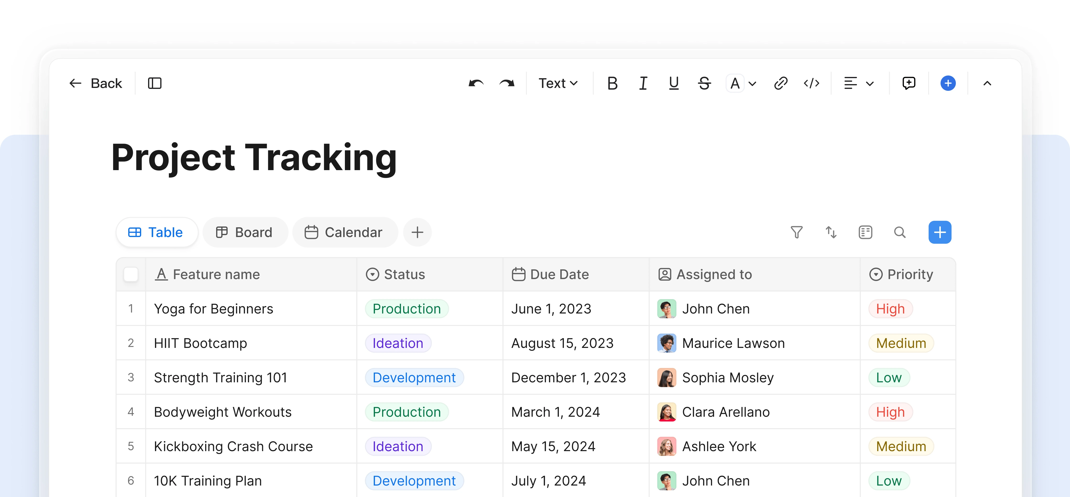 Manage projects with a tracker Manage projects with a tracker