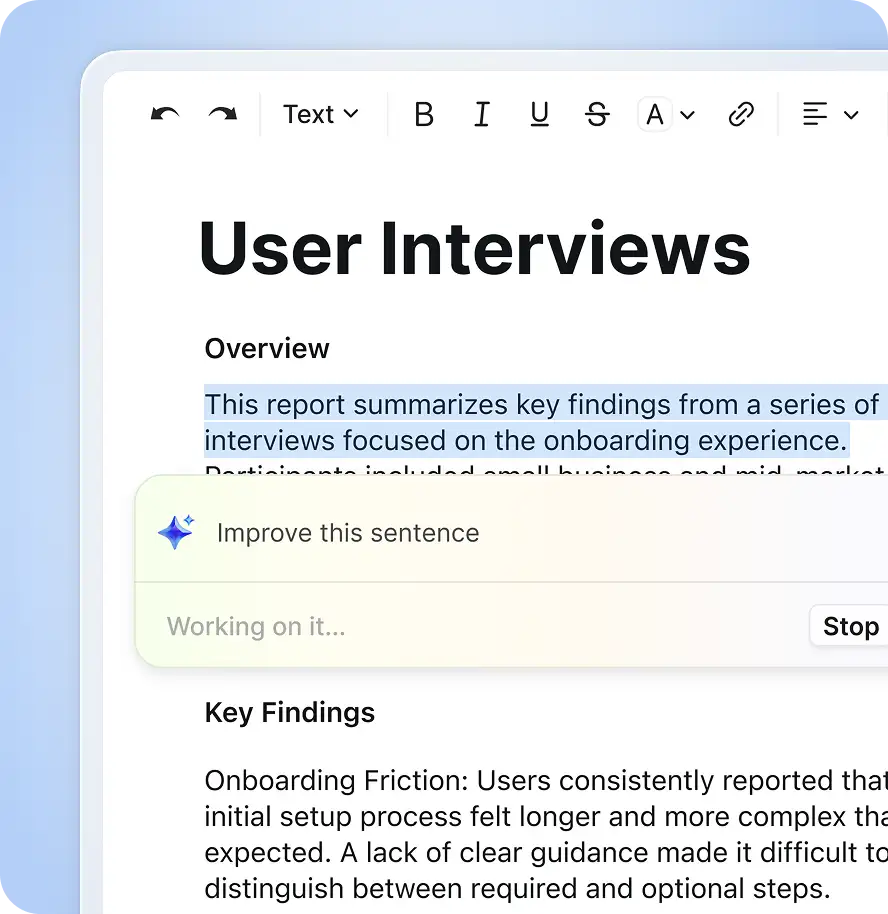 Market Research & Qualitative Analysis