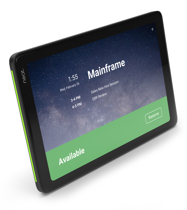 Pantalla de programación Neat Pad