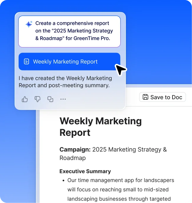 Next-generation docs