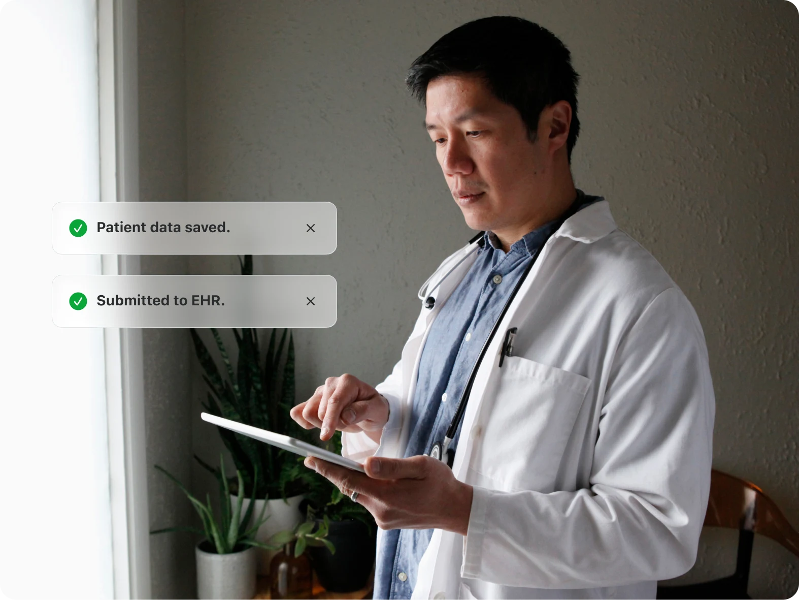 Capture notes on any device — synced in real time