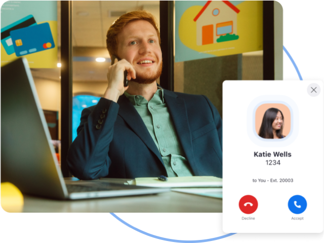 Man smiling on Zoom call