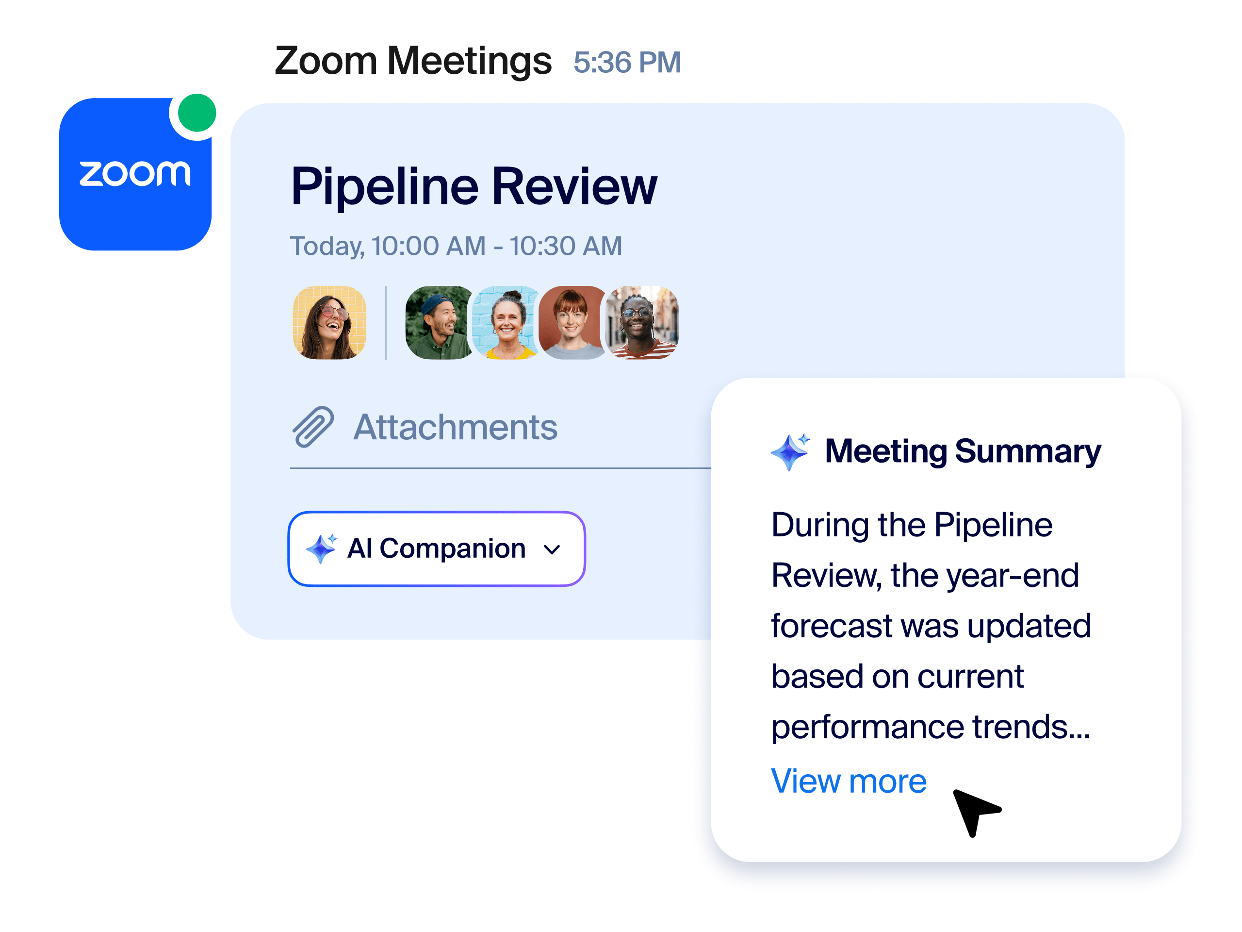 Find everything from your meeting  
