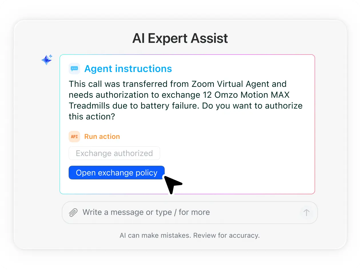 Resolve customer issues faster