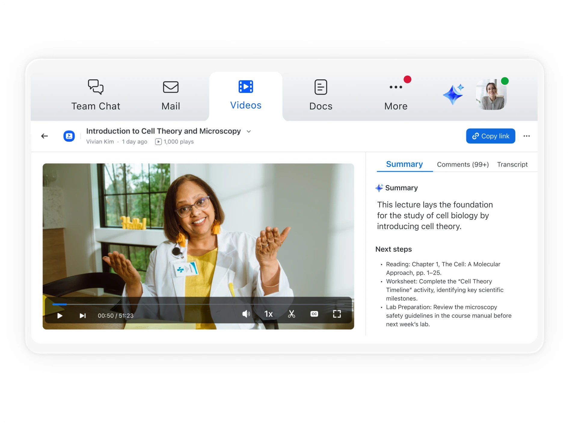 Gagnez du temps grâce aux résumés vidéo générés par l’IA
