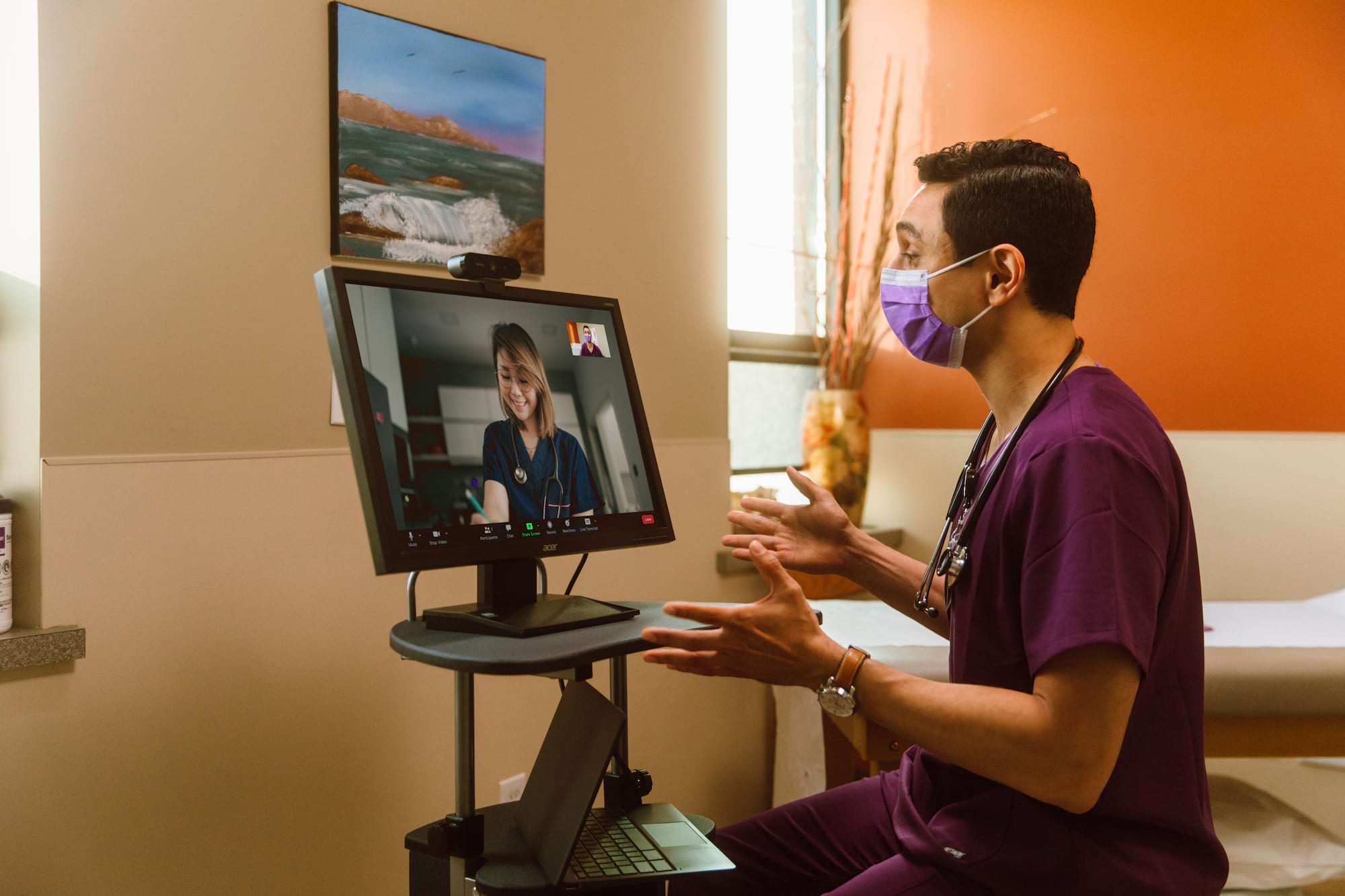 Screen Doctor Call Meetings