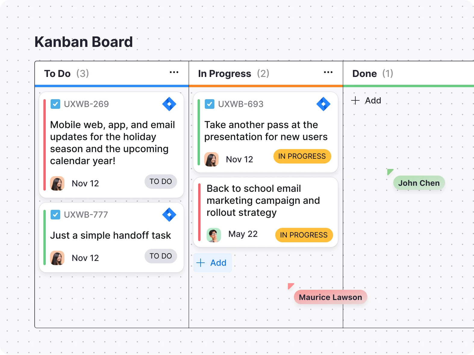 See workflow progress at a glance