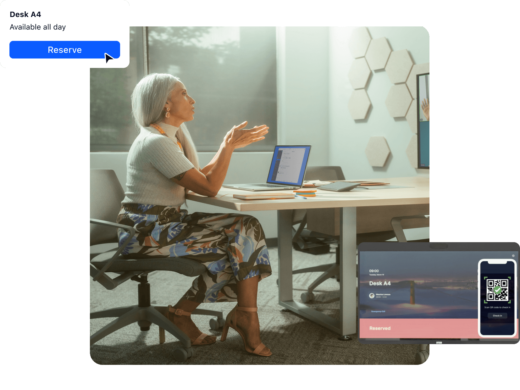 Utiliser un espace de bureau partagé