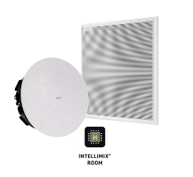 Shure MXA920 Ceiling Array Microphone and IntelliMix Room Audio Processing Software and MXN5W C