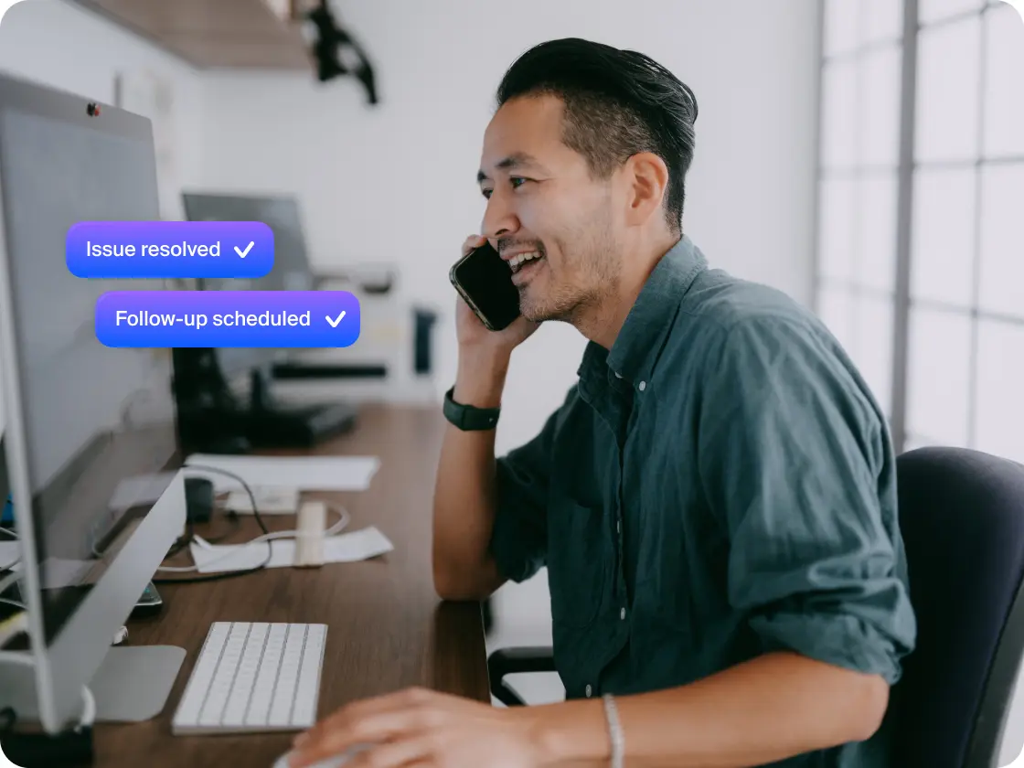 Build loyalty with every call