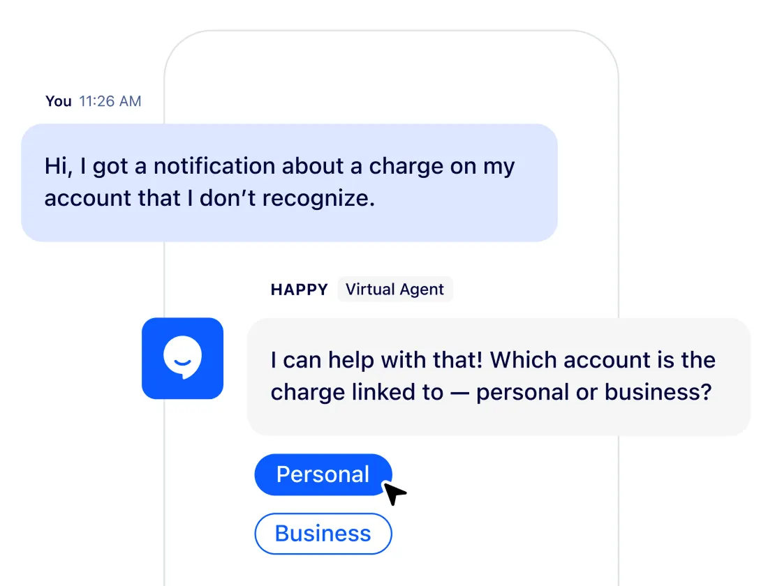 Speak with callers conversationally