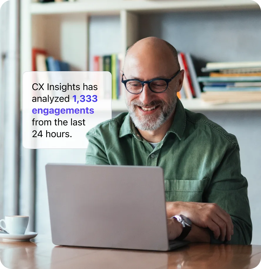 Stop reviewing reports. Start running the business with your CX data.