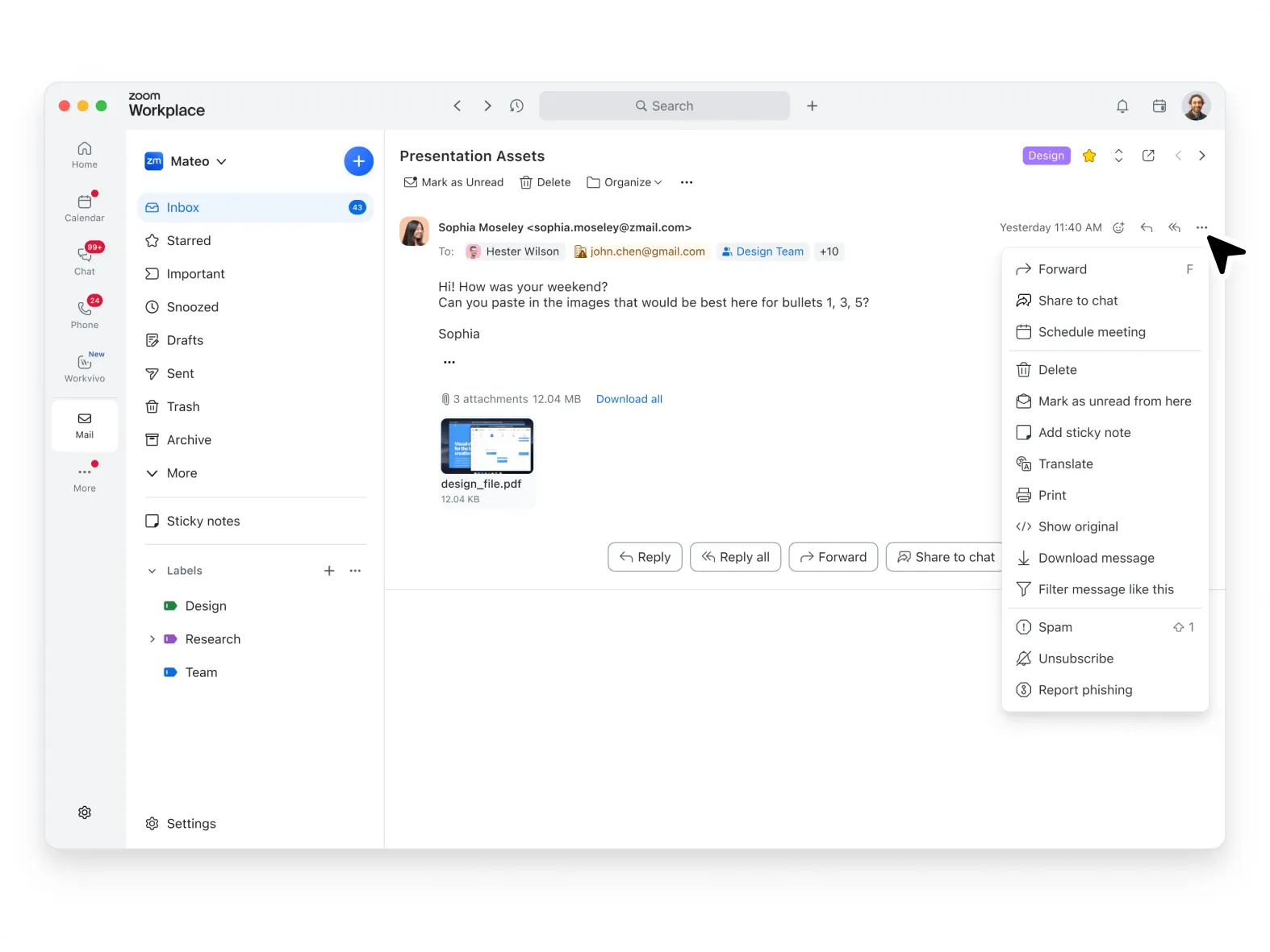 Stay on top of your inbox