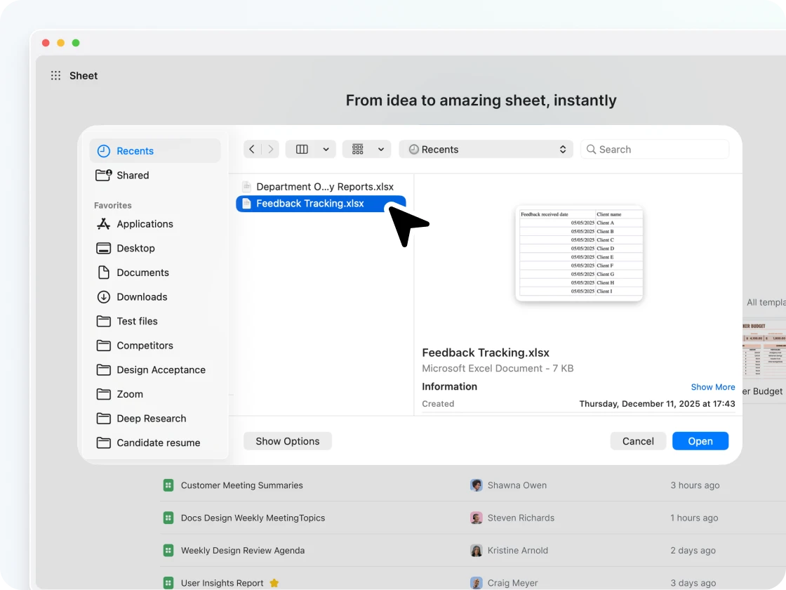 Stop copying, start importing