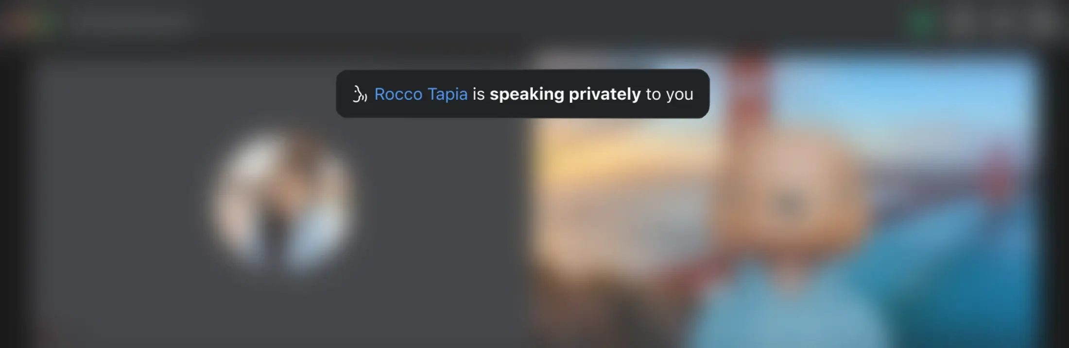 Direct the conversation with Talkback Audio