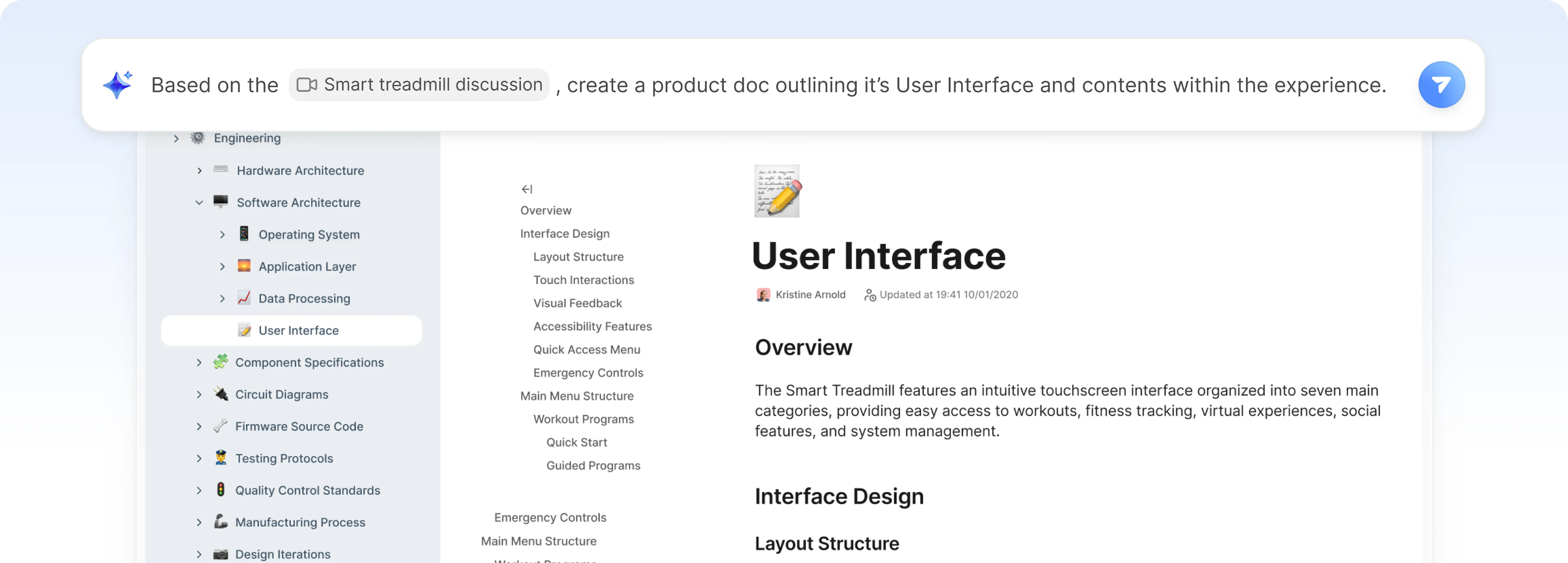 User Interface User Interface