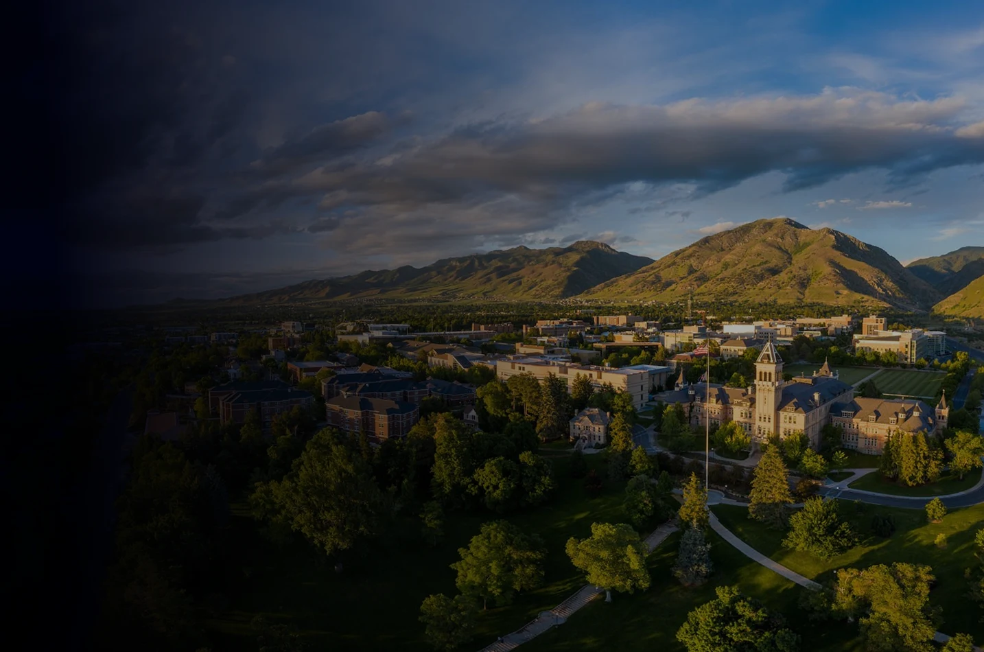 Utah State University background