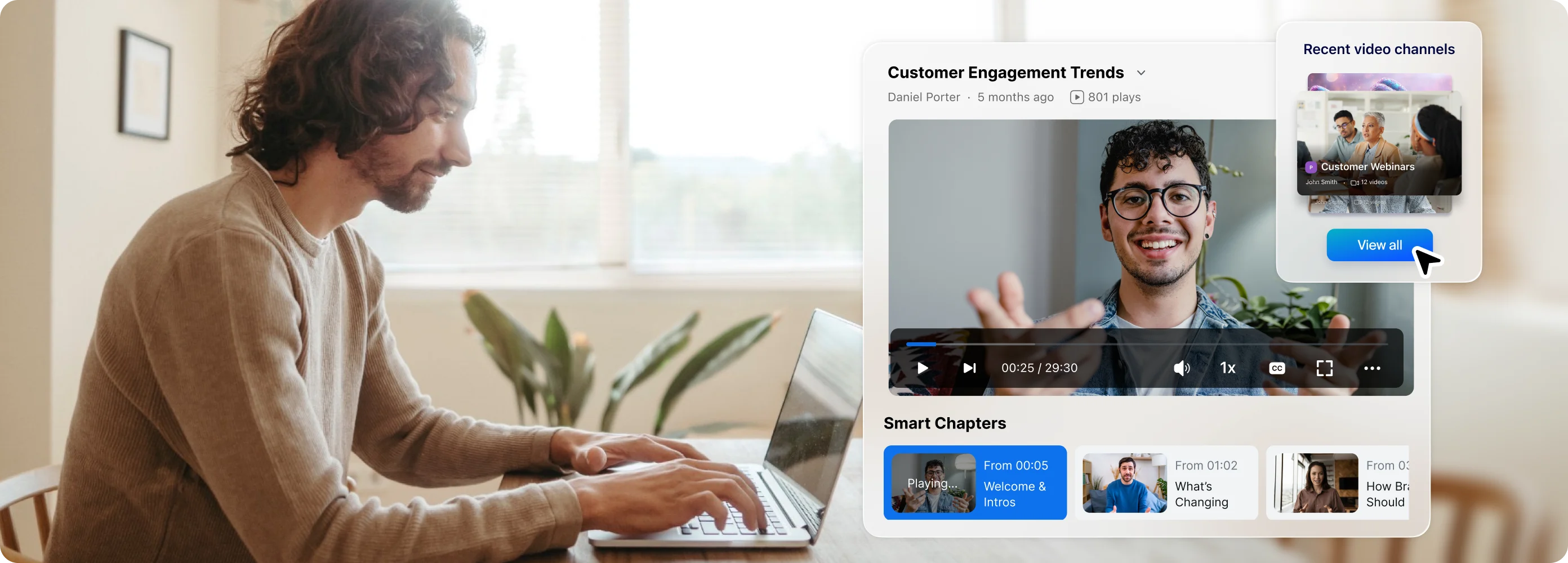 Zoom for video on demand