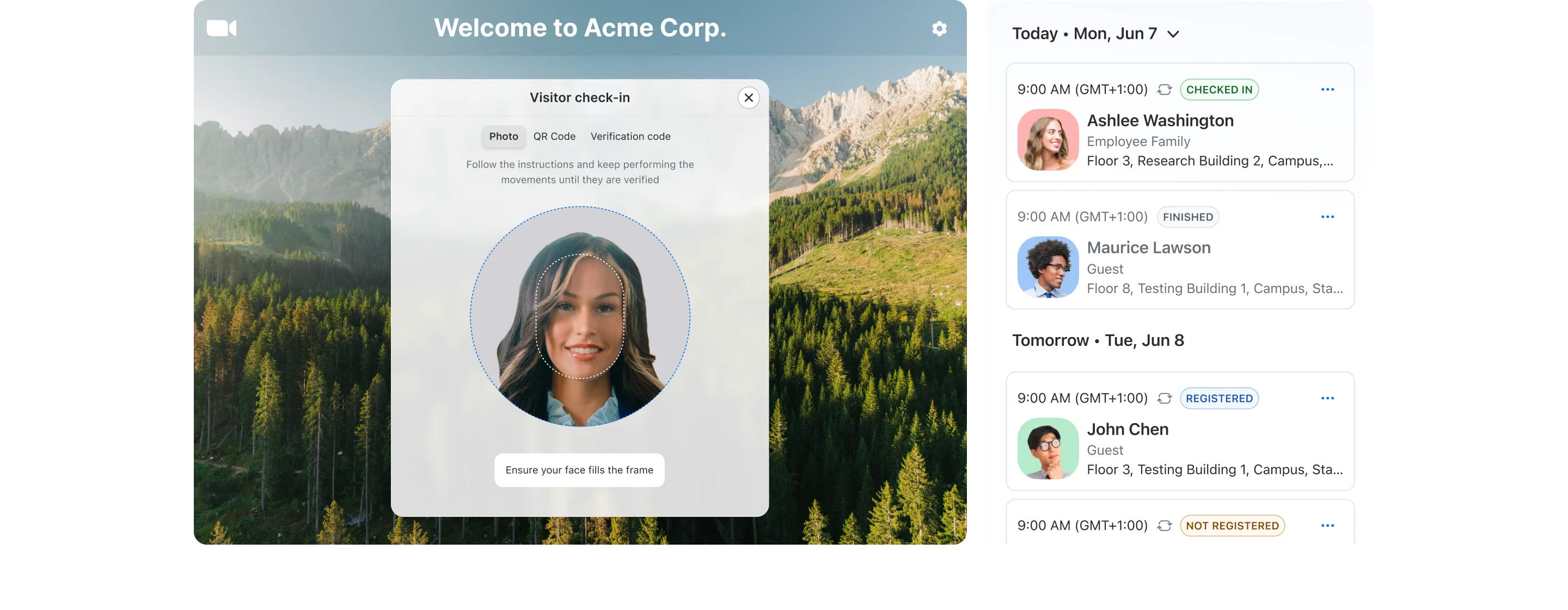 Zoom's visitor management system streamlines every arrival