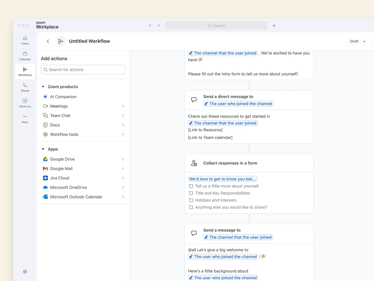 Welcome newcomers to a channel