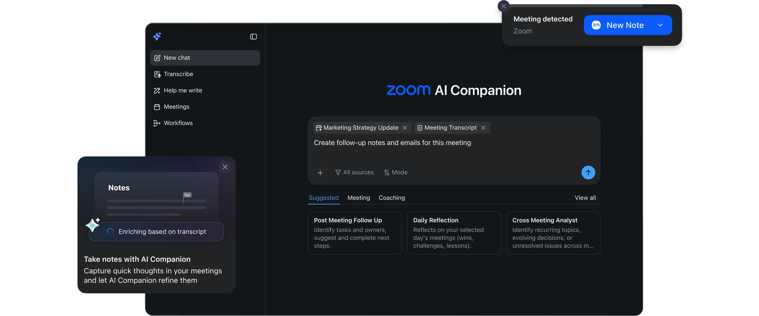 Zoom frente a competidores