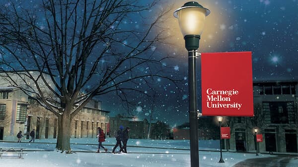 Winter at Carnegie Mellon