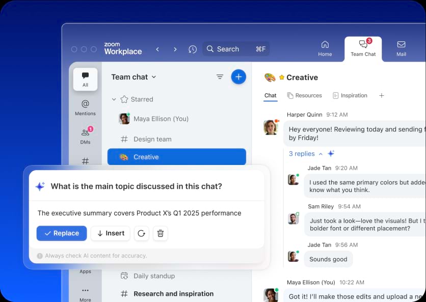 Work happy with Zoom AI Companion