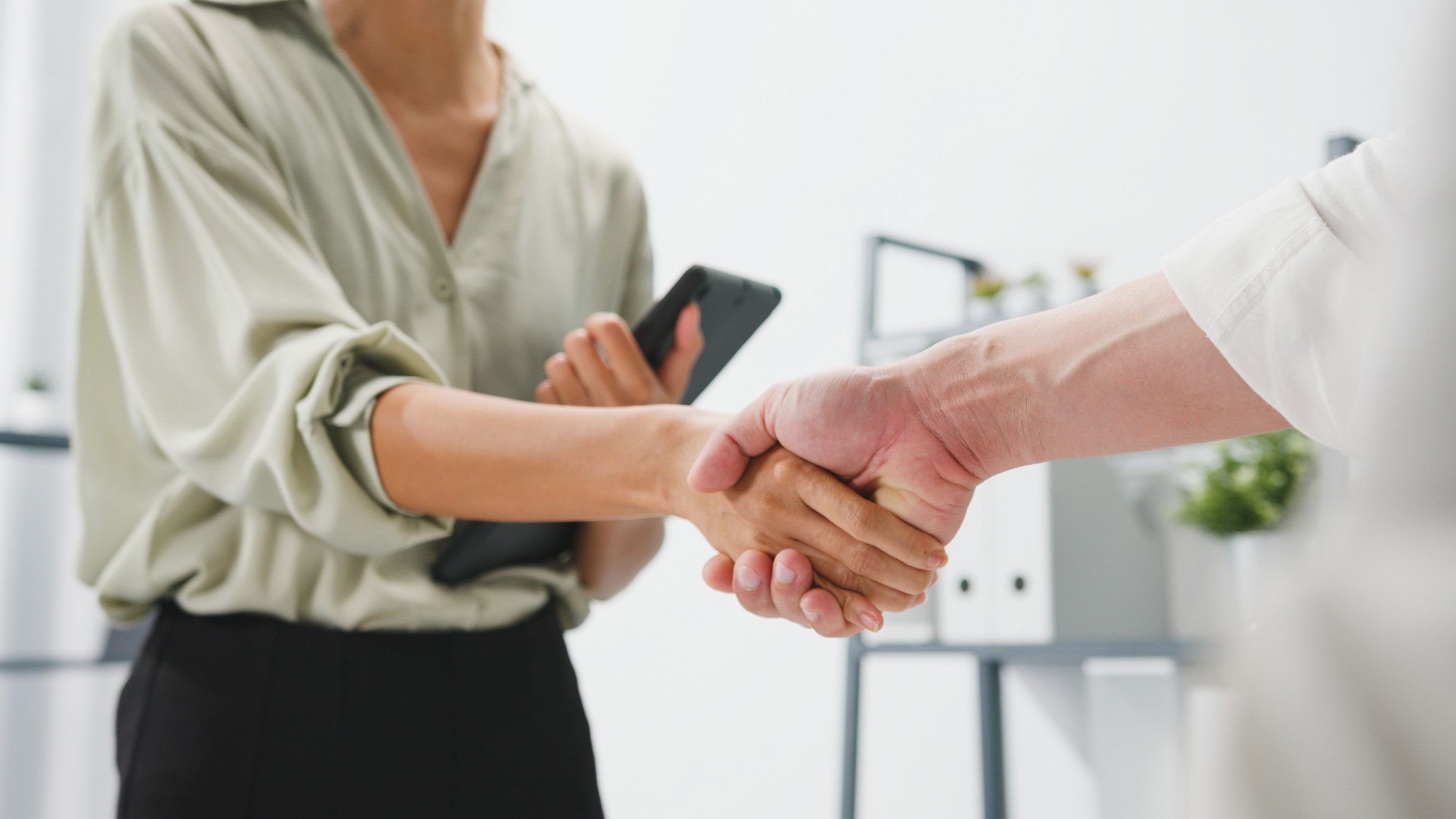 working together