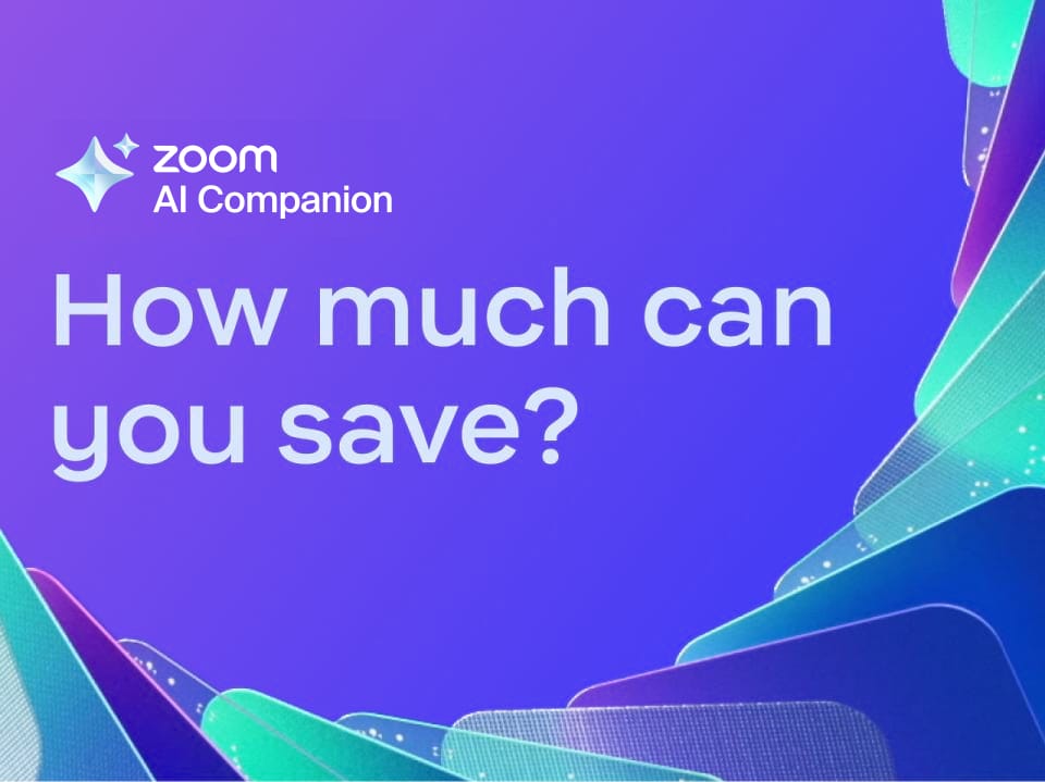 Zoom AI Companion ROI-kalkylator