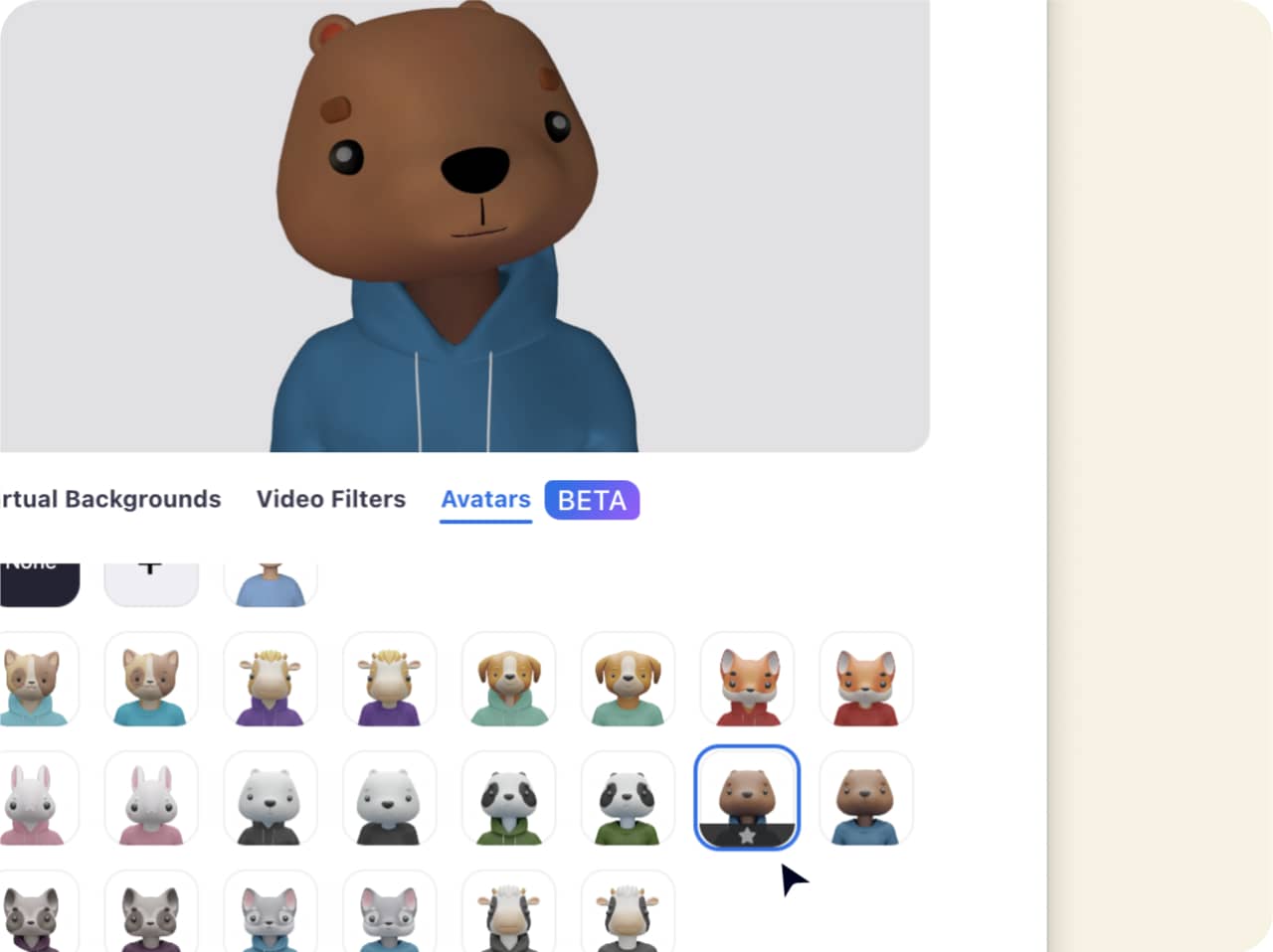 Divertiti con gli sfondi, i filtri e gli avatar virtuali Zoom