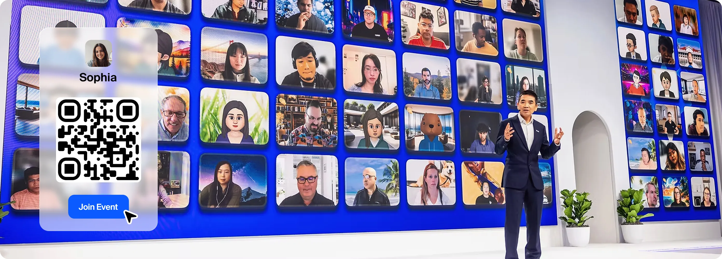 Zoom for hybrid events