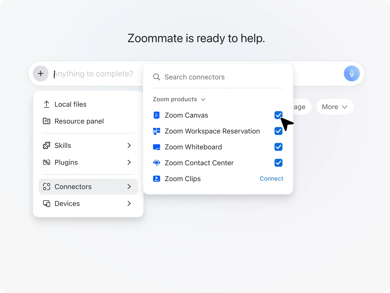 Search in Zoom