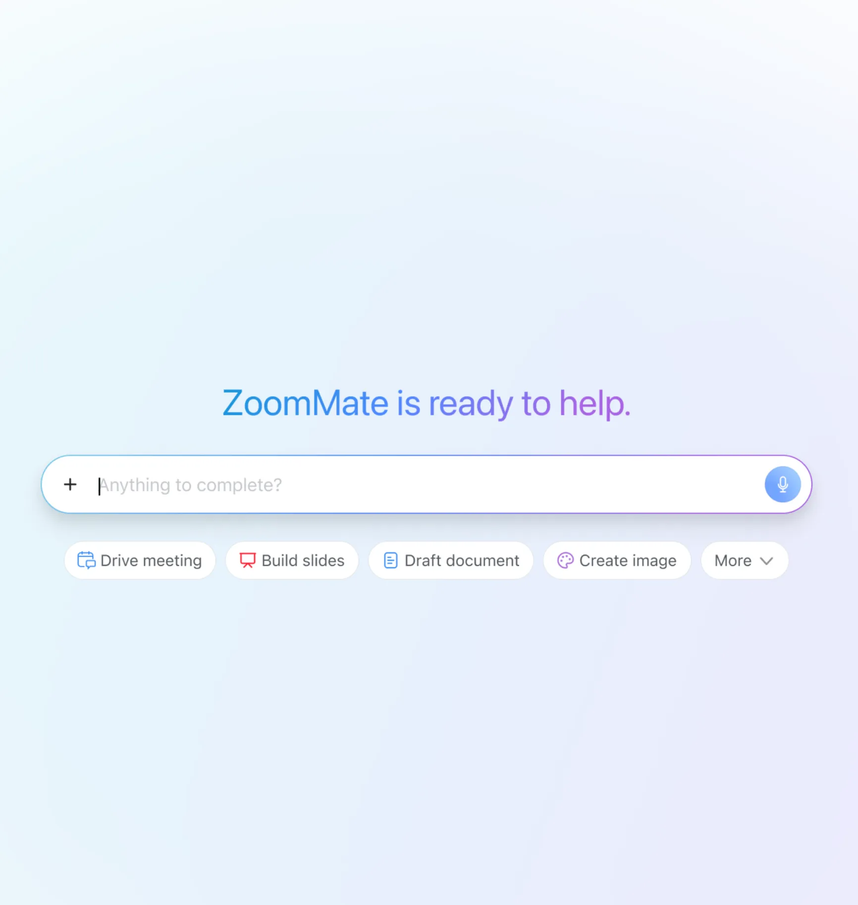 ZoomMate: built to finish what your meetings start